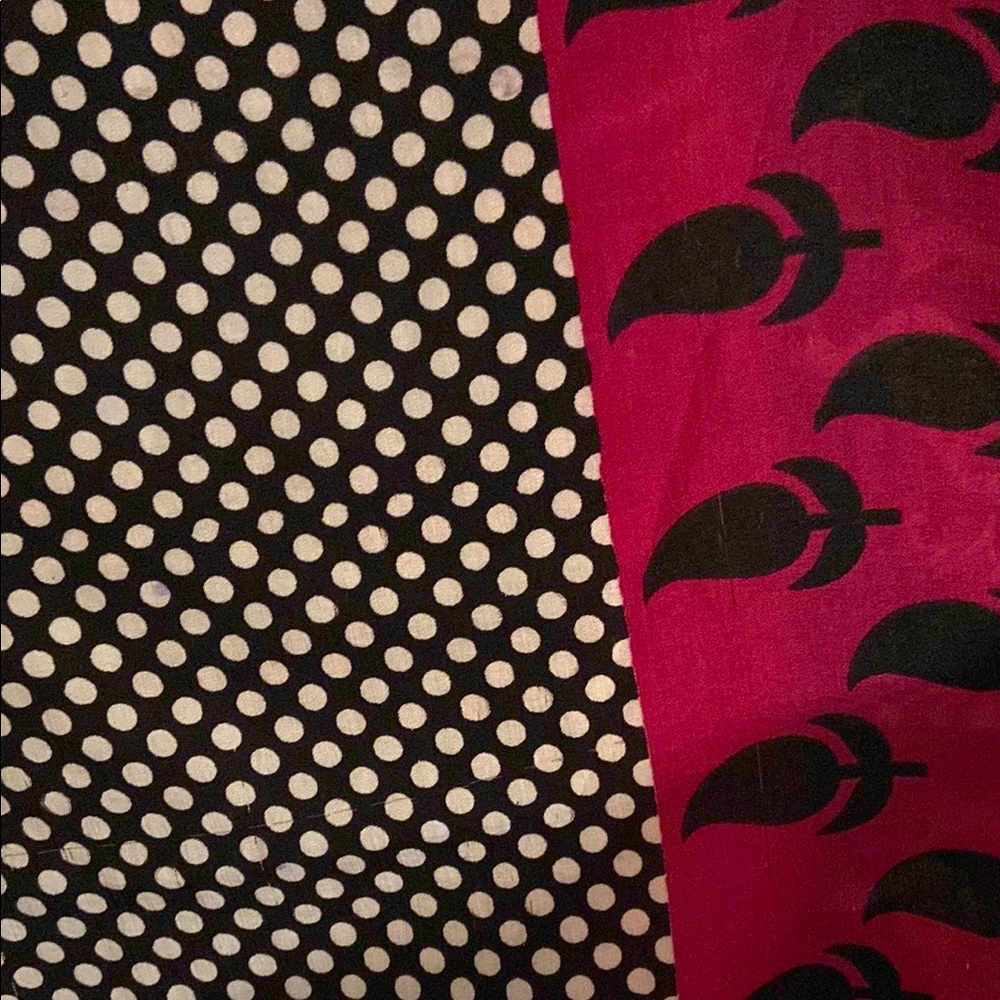 Multicolor Patterned Goddess Mini Wrap Skirt - image 2